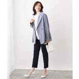 ショート丈ツイルトレンチコート/洗える/WEB限定サイズあり | OFUON | 詳細画像10 