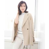 ショート丈ツイルトレンチコート/洗える/WEB限定サイズあり | OFUON | 詳細画像11 