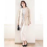 ショート丈ツイルトレンチコート/洗える/WEB限定サイズあり | OFUON | 詳細画像12 