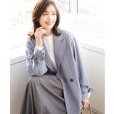 ショート丈ツイルトレンチコート/洗える/WEB限定サイズあり | OFUON | 詳細画像2 