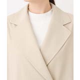 ショート丈ツイルトレンチコート/洗える/WEB限定サイズあり | OFUON | 詳細画像24 