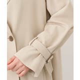 ショート丈ツイルトレンチコート/洗える/WEB限定サイズあり | OFUON | 詳細画像25 