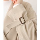 ショート丈ツイルトレンチコート/洗える/WEB限定サイズあり | OFUON | 詳細画像29 