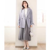 ショート丈ツイルトレンチコート/洗える/WEB限定サイズあり | OFUON | 詳細画像4 