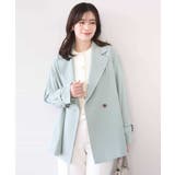 ショート丈ツイルトレンチコート/洗える/WEB限定サイズあり | OFUON | 詳細画像2 