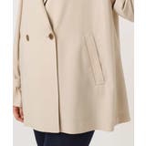 ショート丈ツイルトレンチコート/洗える/WEB限定サイズあり | OFUON | 詳細画像25 