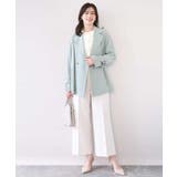 ショート丈ツイルトレンチコート/洗える/WEB限定サイズあり | OFUON | 詳細画像3 