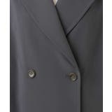 ショート丈ツイルトレンチコート/洗える/WEB限定サイズあり | OFUON | 詳細画像31 