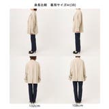 ショート丈ツイルトレンチコート/洗える/WEB限定サイズあり | OFUON | 詳細画像33 