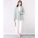 ショート丈ツイルトレンチコート/洗える/WEB限定サイズあり | OFUON | 詳細画像4 