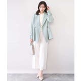 ショート丈ツイルトレンチコート/洗える/WEB限定サイズあり | OFUON | 詳細画像5 