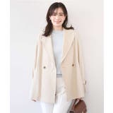 ベージュ | ショート丈ツイルトレンチコート/洗える/WEB限定サイズあり | OFUON