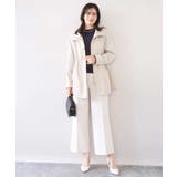 スタンドカラーライトブルゾン/洗える/WEB限定サイズあり | OFUON | 詳細画像14 