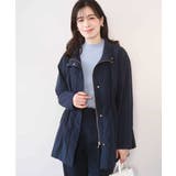 スタンドカラーライトブルゾン/洗える/WEB限定サイズあり | OFUON | 詳細画像2 