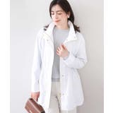 ホワイト | スタンドカラーライトブルゾン/洗える/WEB限定サイズあり | OFUON