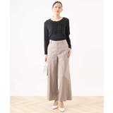 ミニフリルディティールコットンカットソー/洗える/WEB限定サイズあり | OFUON | 詳細画像9 