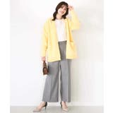 シャーリングデザインレースカットソー/洗える/WEB限定サイズあり | OFUON | 詳細画像15 