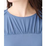 ギャザーデザインカットソー/接触冷感・UVカット/洗える/WEB限定サイズあり | OFUON | 詳細画像26 