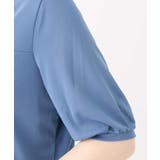 ギャザーデザインカットソー/接触冷感・UVカット/洗える/WEB限定サイズあり | OFUON | 詳細画像27 