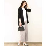 ギャザーデザインカットソー/接触冷感・UVカット/洗える/WEB限定サイズあり | OFUON | 詳細画像7 