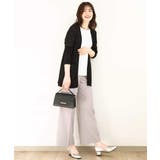 ギャザーデザインカットソー/接触冷感・UVカット/洗える/WEB限定サイズあり | OFUON | 詳細画像8 