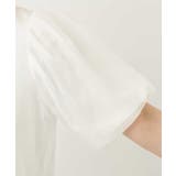 ボリュームスリーブカットソー/接触冷感/洗える/WEB限定サイズあり | OFUON | 詳細画像16 