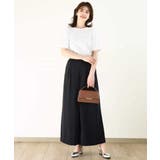 ボリュームスリーブカットソー/接触冷感/洗える/WEB限定サイズあり | OFUON | 詳細画像4 