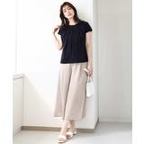 コットン天竺カットソー/洗える/WEB限定サイズあり | OFUON | 詳細画像16 