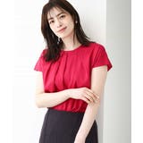 ピンク | コットン天竺カットソー/洗える/WEB限定サイズあり | OFUON