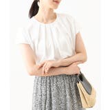 ホワイト | コットン天竺カットソー/洗える/WEB限定サイズあり | OFUON