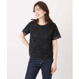 スカラップレースTシャツ/接触冷感/洗える/WEB限定サイズあり | OFUON | 詳細画像10