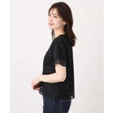スカラップレースTシャツ/接触冷感/洗える/WEB限定サイズあり | OFUON | 詳細画像11