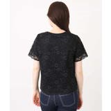 スカラップレースTシャツ/接触冷感/洗える/WEB限定サイズあり | OFUON | 詳細画像12