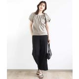 バルーンスリーブカットソー/接触冷感/洗える | OFUON | 詳細画像11 