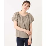 バルーンスリーブカットソー/接触冷感/洗える | OFUON | 詳細画像12 