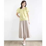 バルーンスリーブカットソー/接触冷感/洗える | OFUON | 詳細画像4 