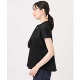 ラッフルタイデザインカットソー/接触冷感/洗える/WEB限定サイズあり | OFUON | 詳細画像15 