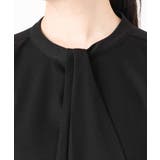 ラッフルタイデザインカットソー/接触冷感/洗える/WEB限定サイズあり | OFUON | 詳細画像17 