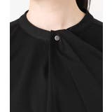 ラッフルタイデザインカットソー/接触冷感/洗える/WEB限定サイズあり | OFUON | 詳細画像18 