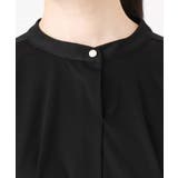 ラッフルタイデザインカットソー/接触冷感/洗える/WEB限定サイズあり | OFUON | 詳細画像23 