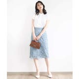 ラッフルタイデザインカットソー/接触冷感/洗える/WEB限定サイズあり | OFUON | 詳細画像5 