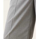 [名品シリーズ]ストレッチワイドパンツ（ストライプ・無地） | OFUON | 詳細画像2 