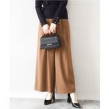 ストレッチワイドストレートパンツ/洗える | OFUON | 詳細画像1 