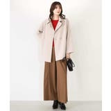 ストレッチワイドストレートパンツ/洗える | OFUON | 詳細画像13 