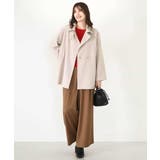 ストレッチワイドストレートパンツ/洗える | OFUON | 詳細画像15 