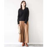 ストレッチワイドストレートパンツ/洗える | OFUON | 詳細画像23 