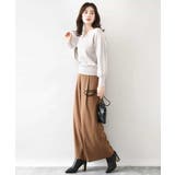 ストレッチワイドストレートパンツ/洗える | OFUON | 詳細画像28 