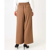 ストレッチワイドストレートパンツ/洗える | OFUON | 詳細画像31 