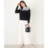 ストレッチワイドストレートパンツ/洗える | OFUON | 詳細画像46 