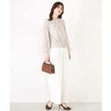 ストレッチワイドストレートパンツ/洗える | OFUON | 詳細画像53 